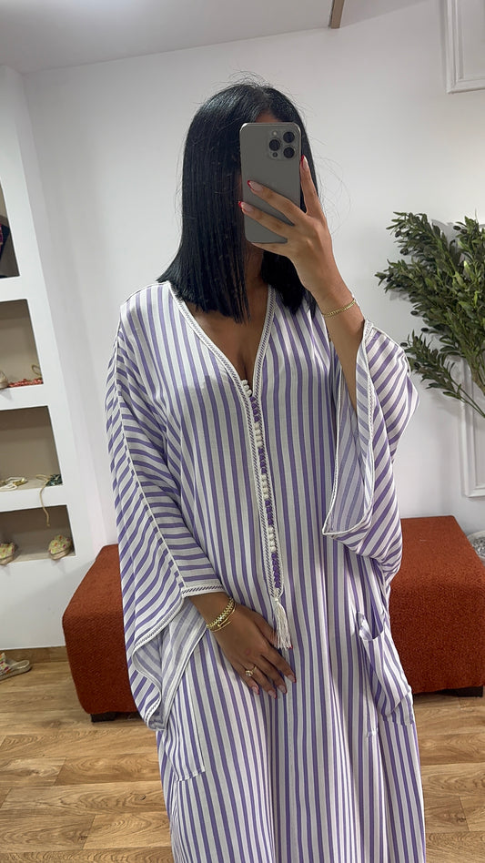 Gandoura Summer souk violet