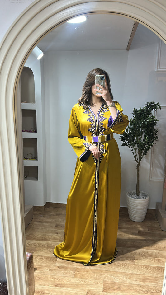 Caftan jaune