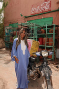 Gandoura Bledi Bleu Ciel