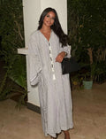 Gandoura Summer Souk Noir