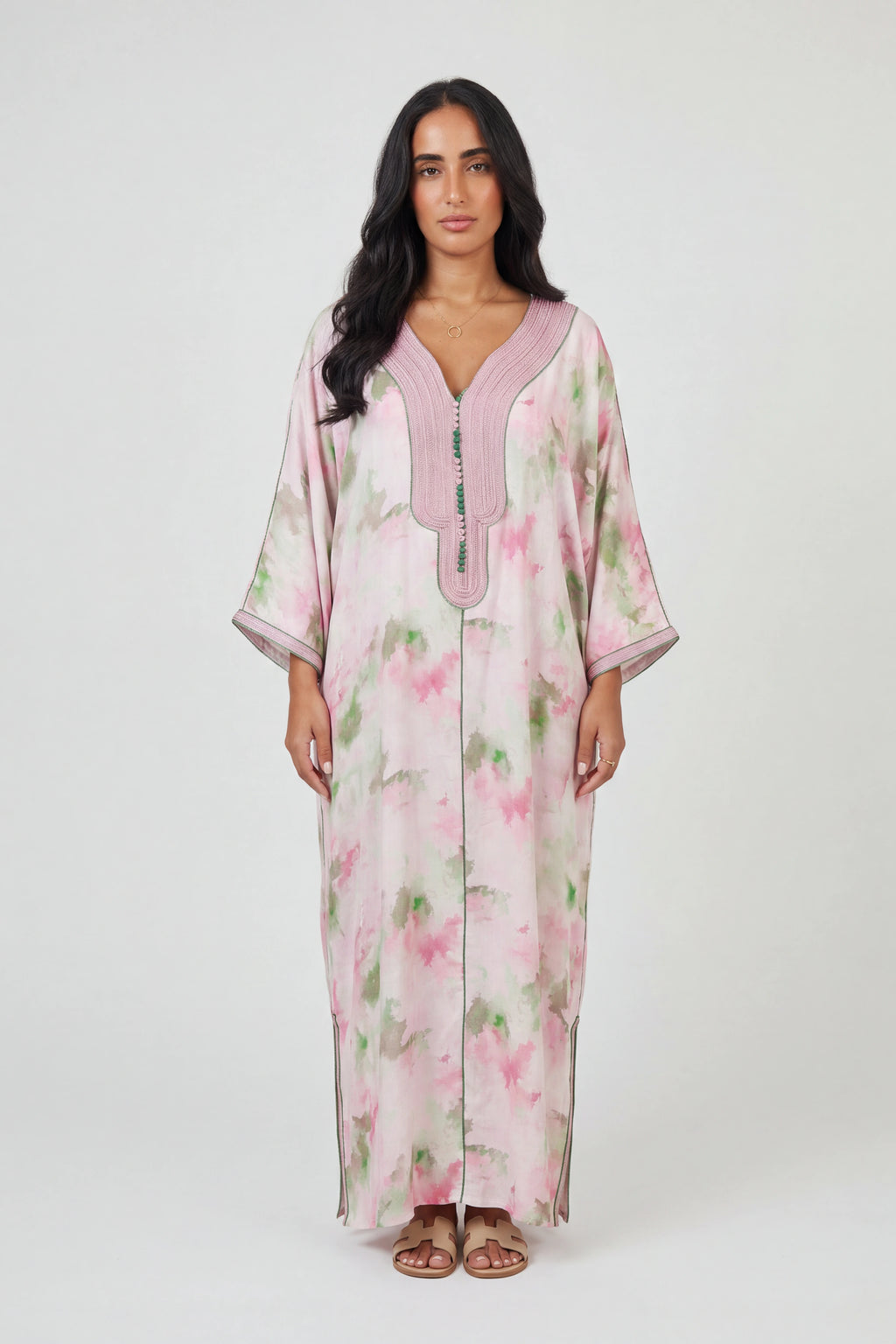 Gandoura Aquarelle Rose
