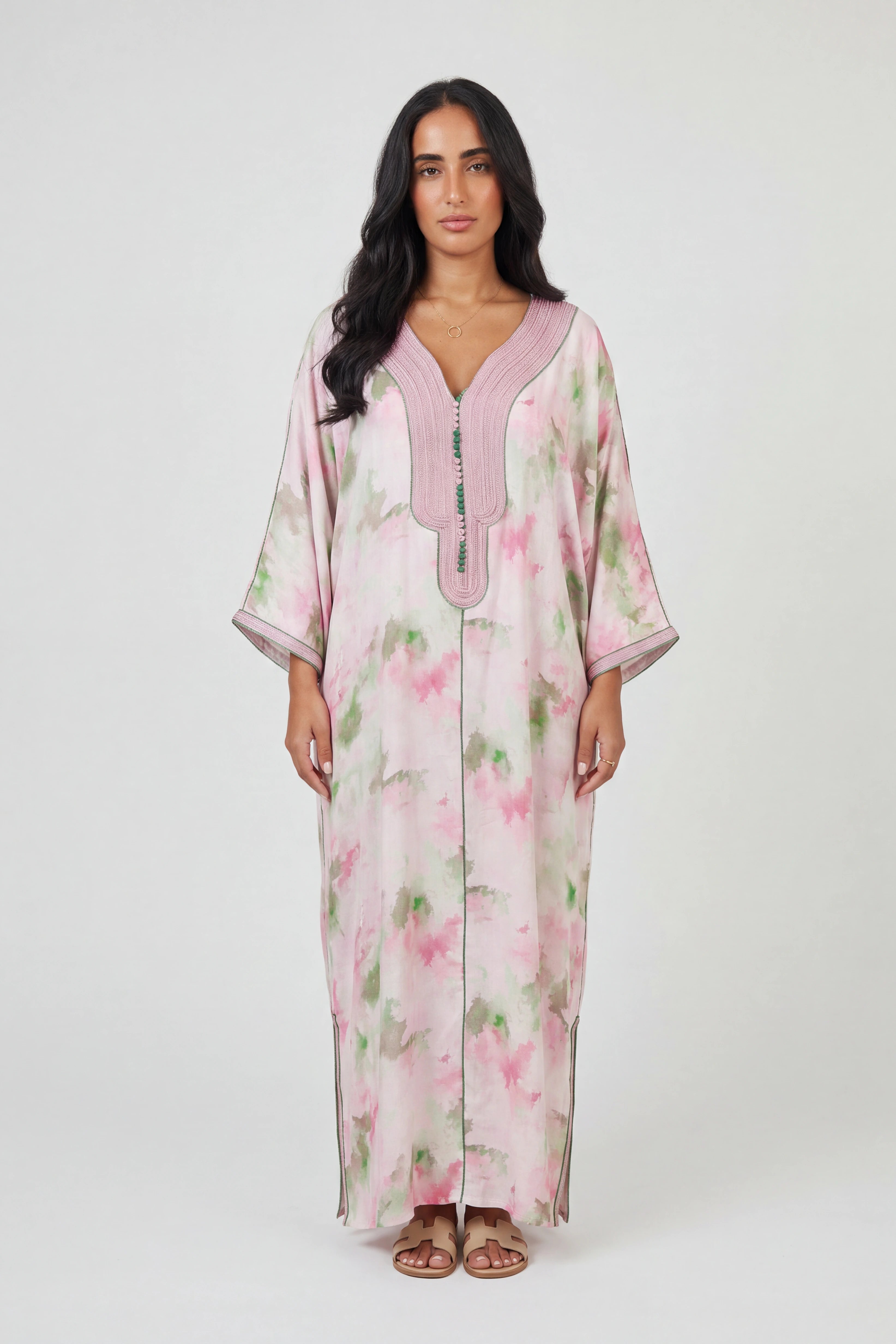Gandoura Aquarelle Rose
