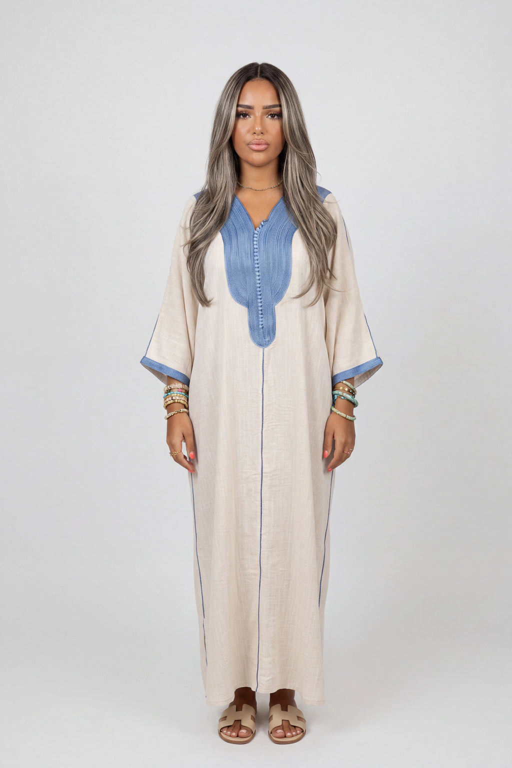 Gandoura Bahia Bleu Azur