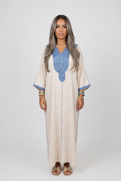 Gandoura Bahia Bleu Azur