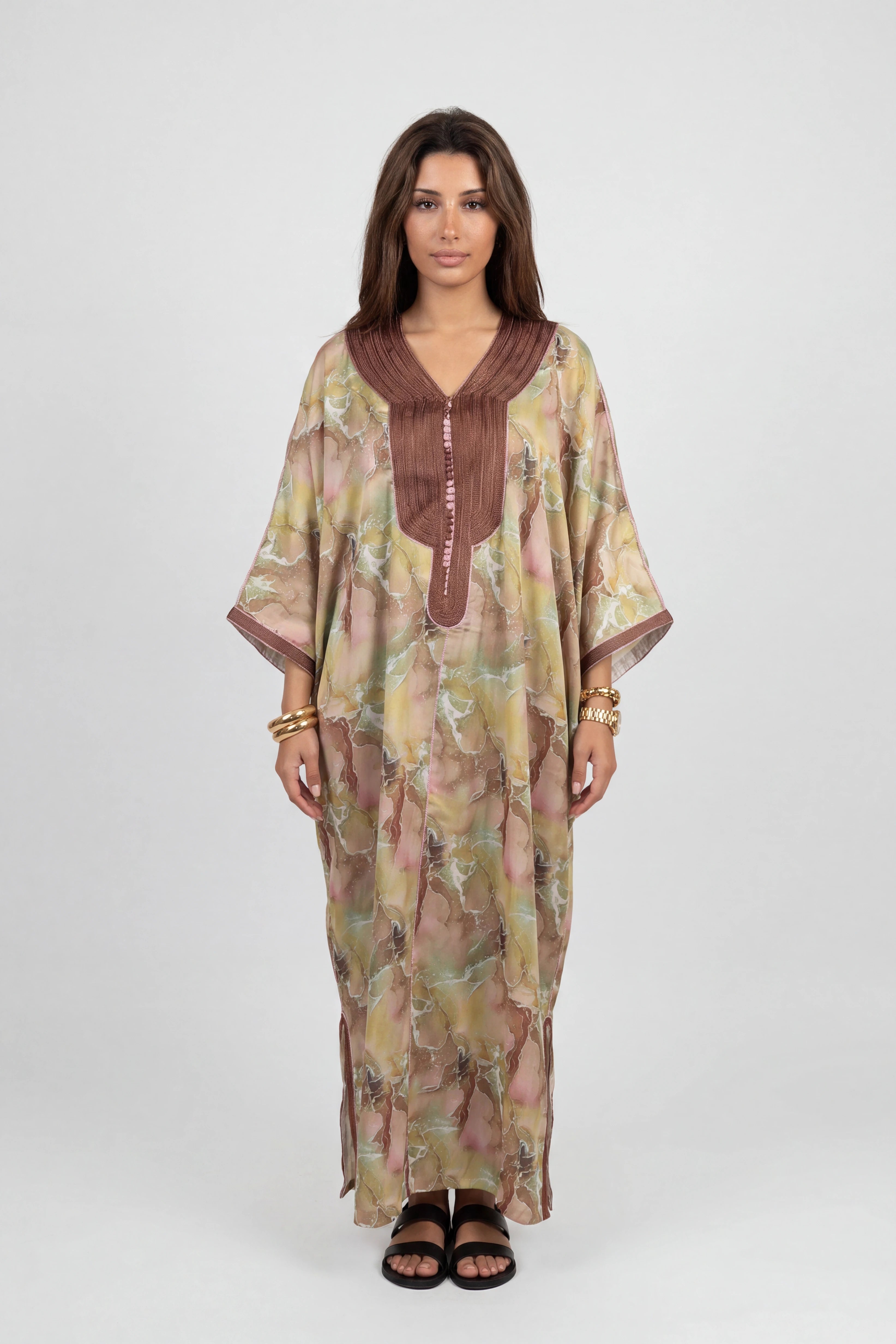 Gandoura Aquarelle Sable
