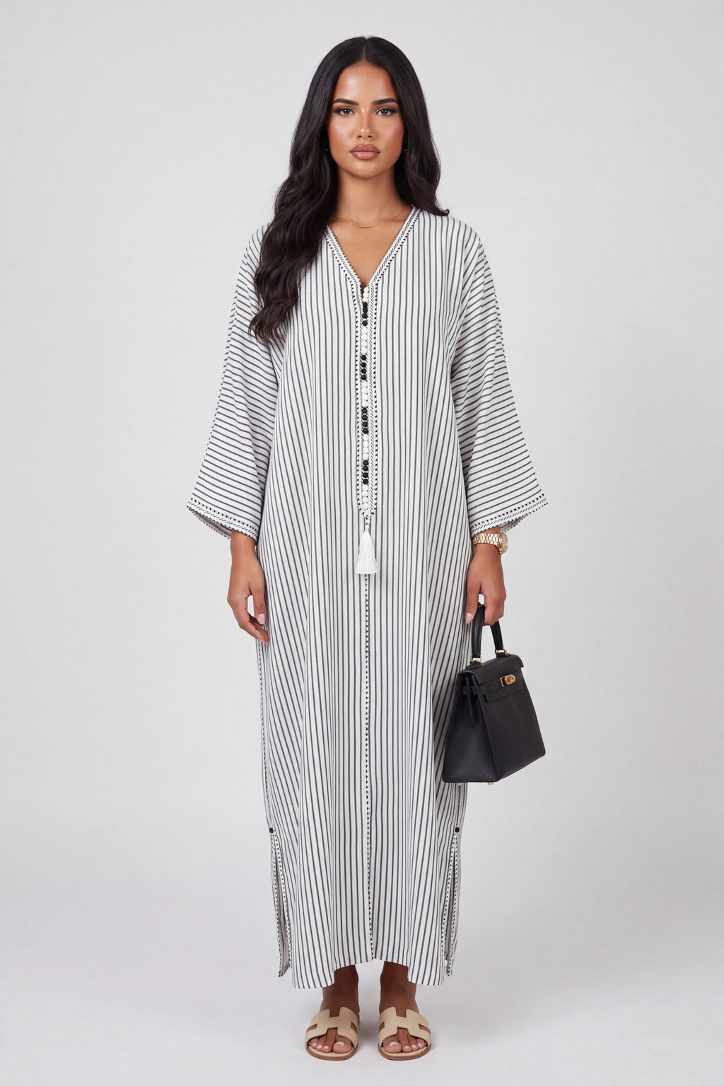 Gandoura Summer Souk Noir