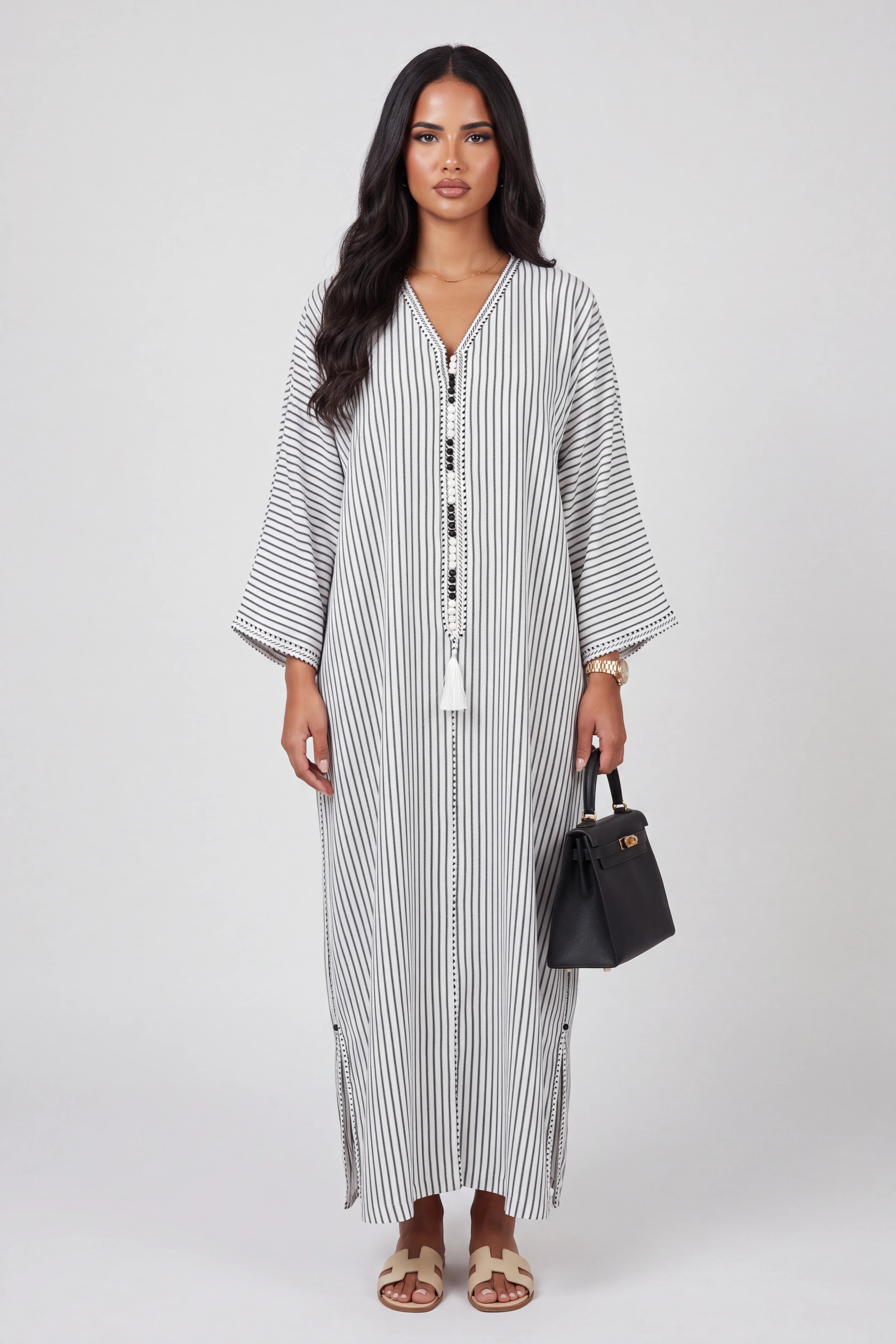 Gandoura Summer Souk Noir