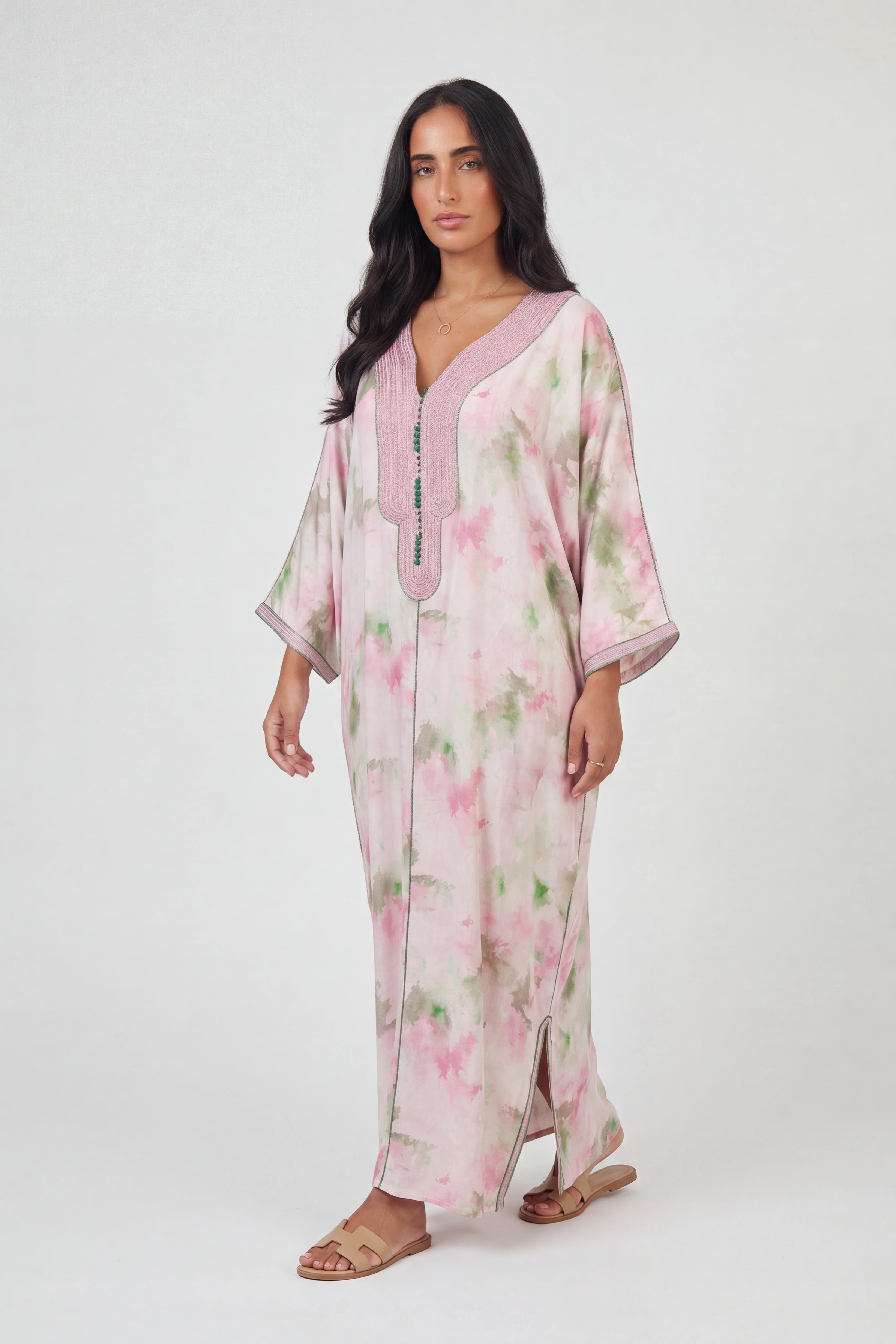 Gandoura Aquarelle Rose