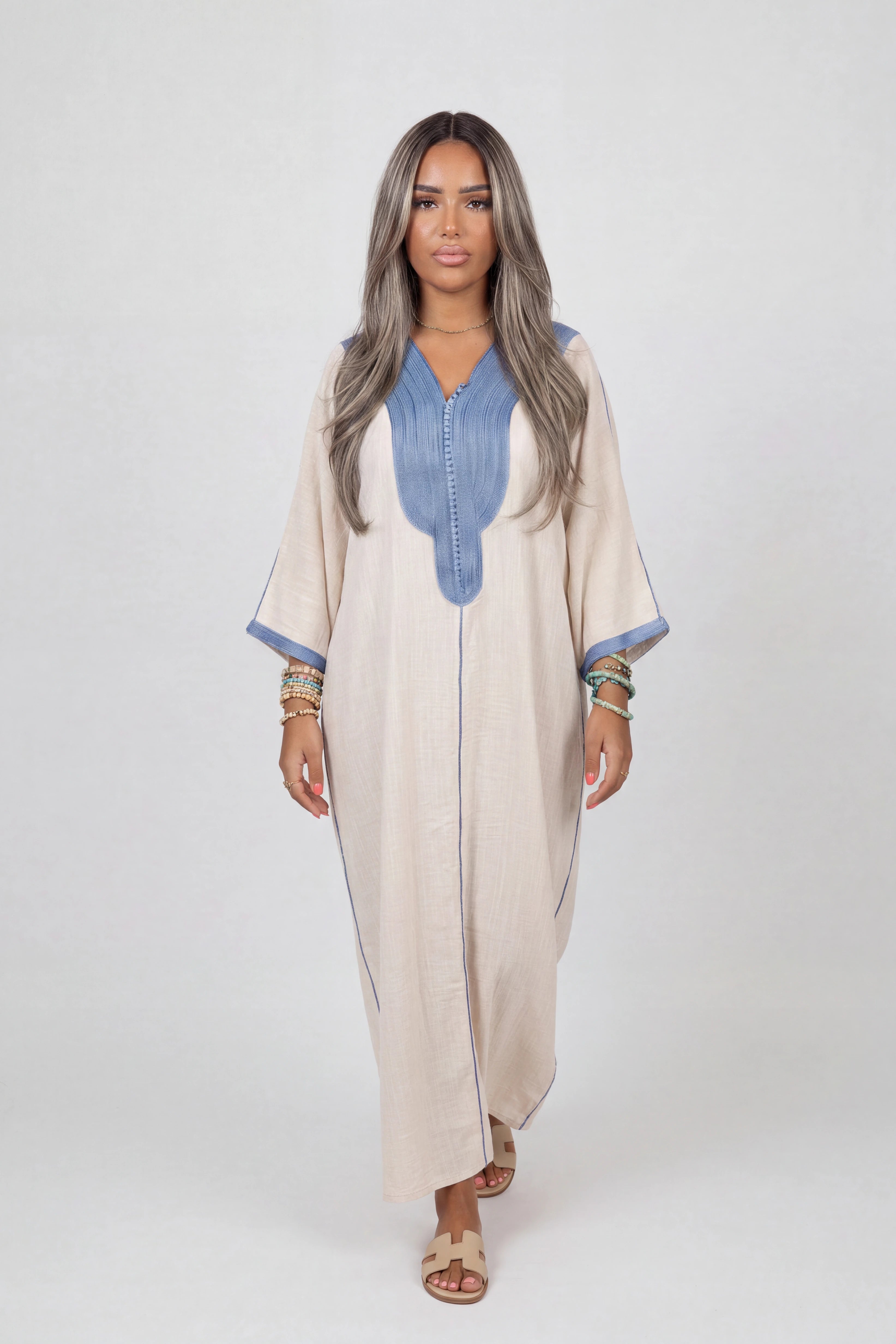 Gandoura Bahia Bleu Azur