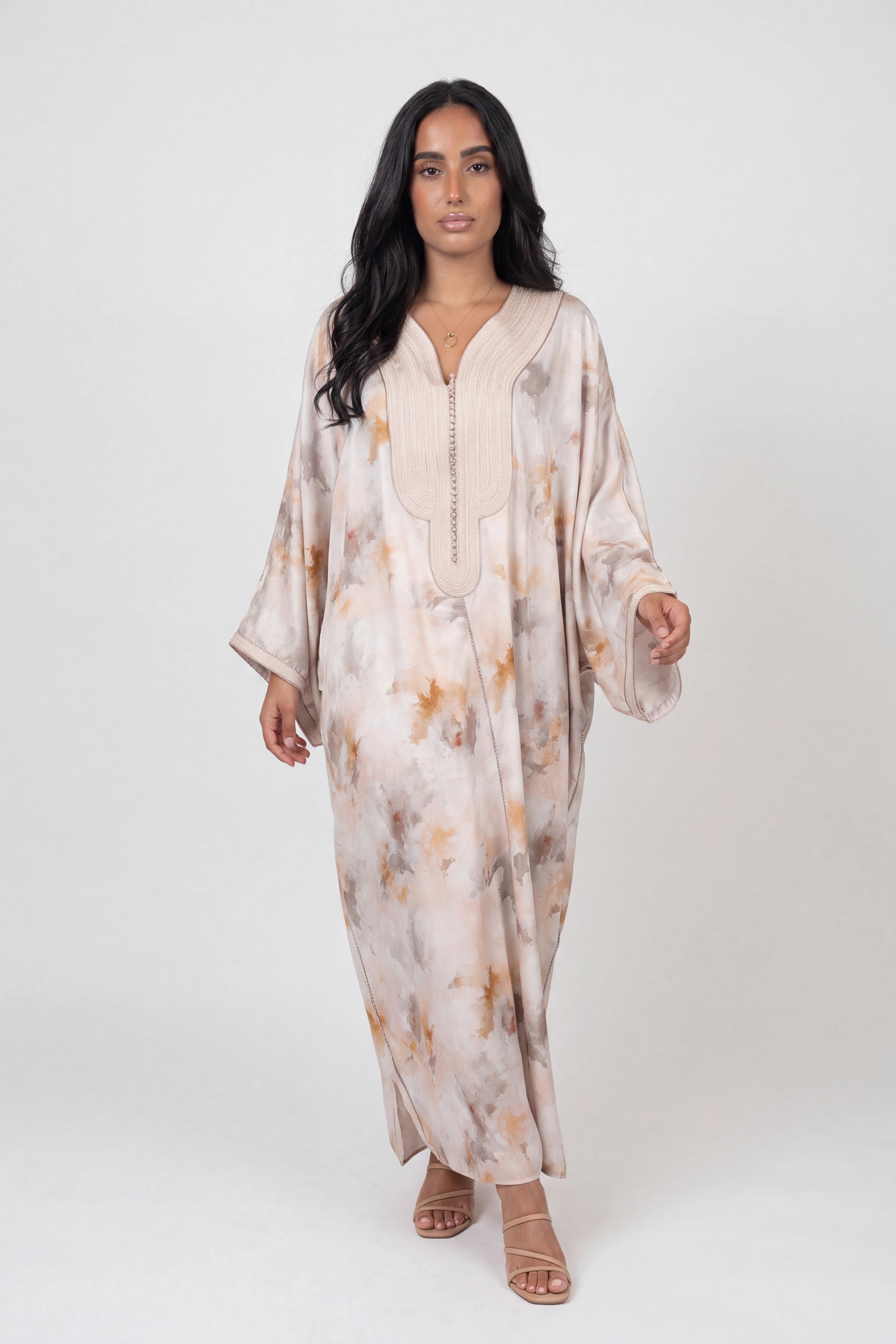 Gandoura Aquarelle Champagne