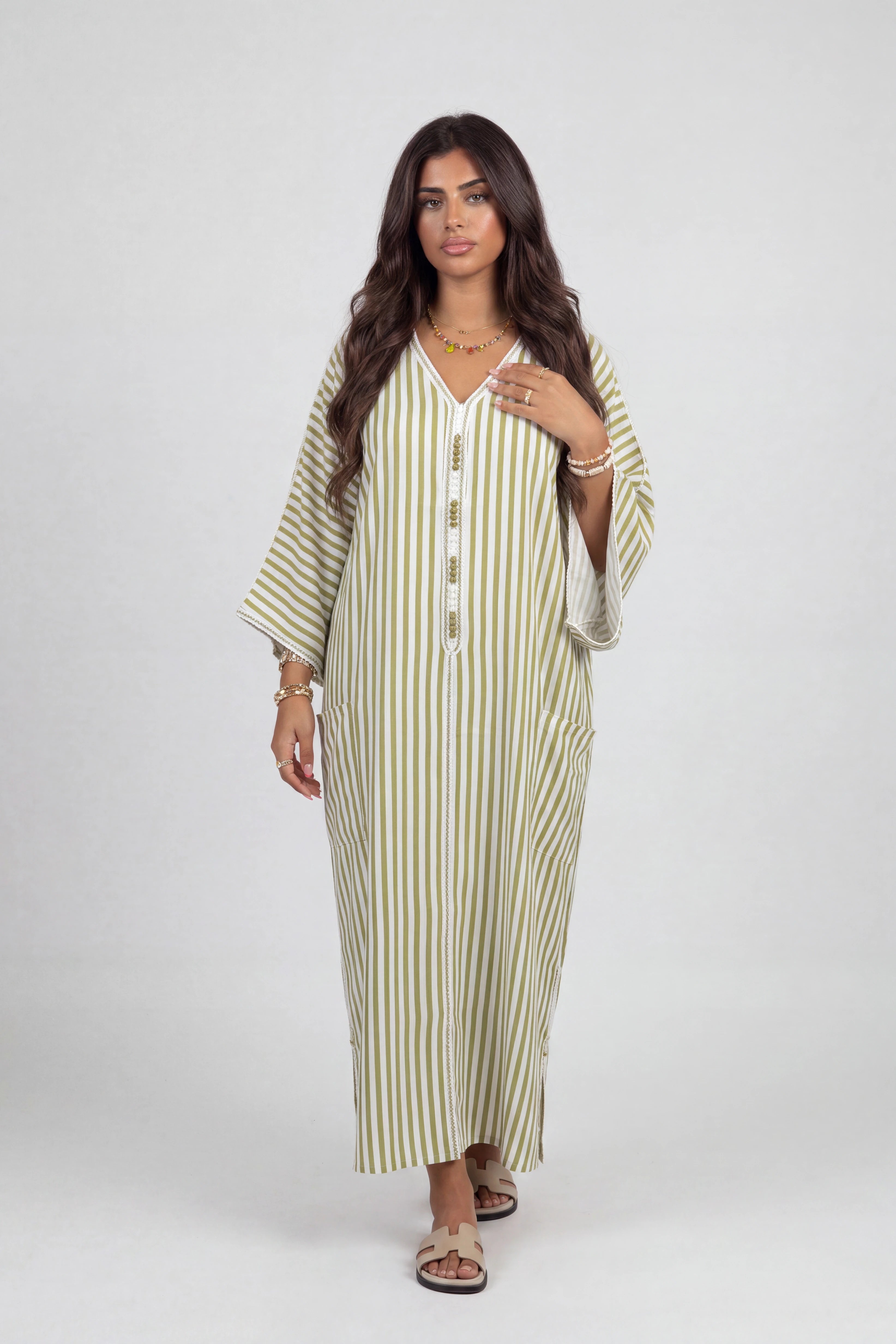 Gandoura Summer Souk Vert Pistache