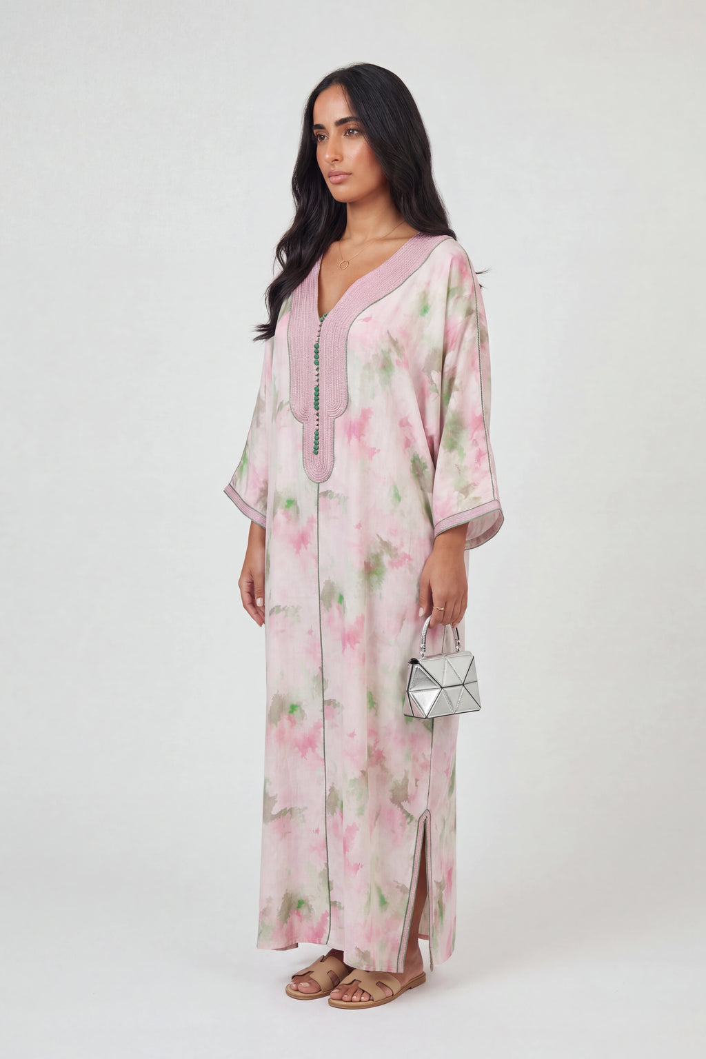 Gandoura Aquarelle Rose