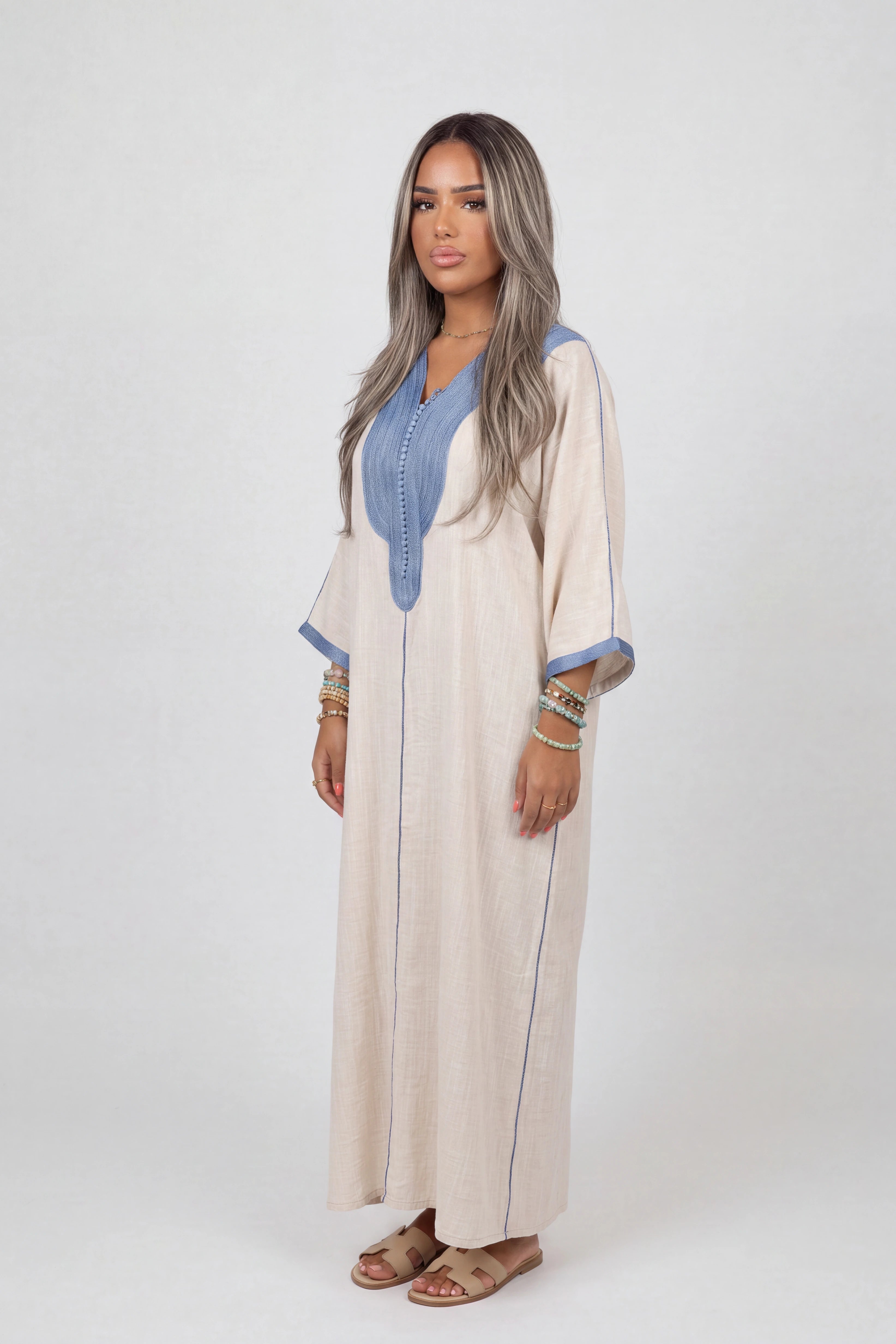 Gandoura Bahia Bleu Azur