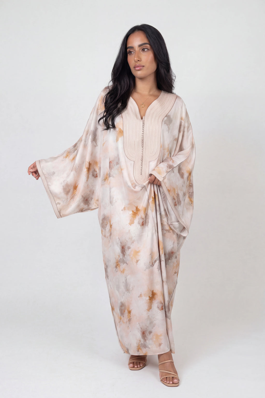 Gandoura Aquarelle Champagne