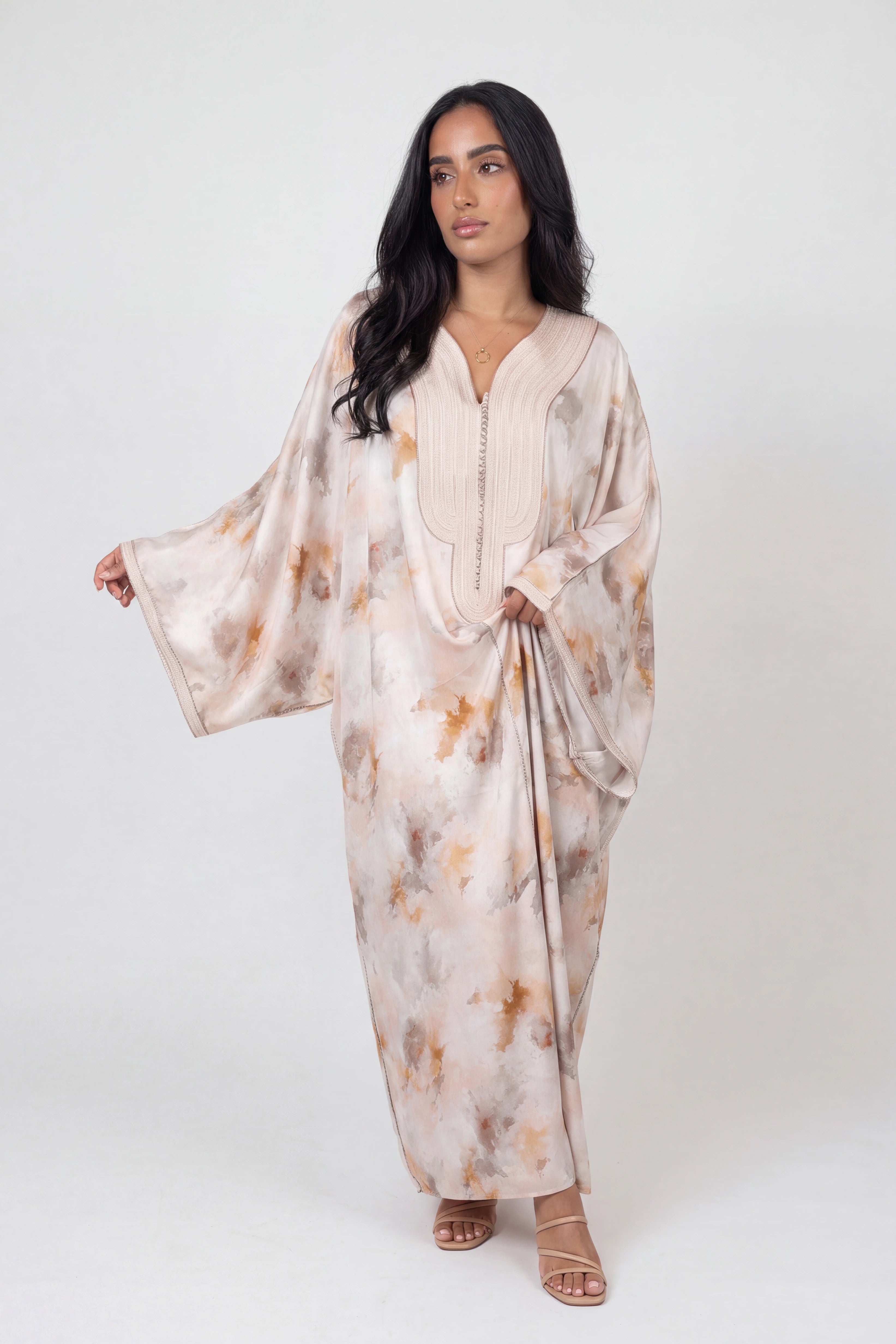 Gandoura Aquarelle Champagne