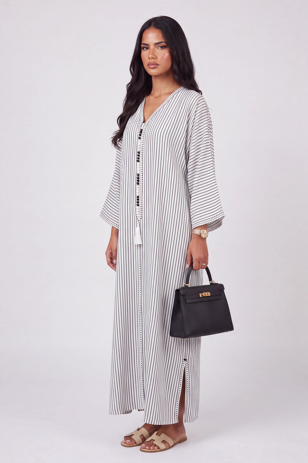 Gandoura Summer Souk Noir