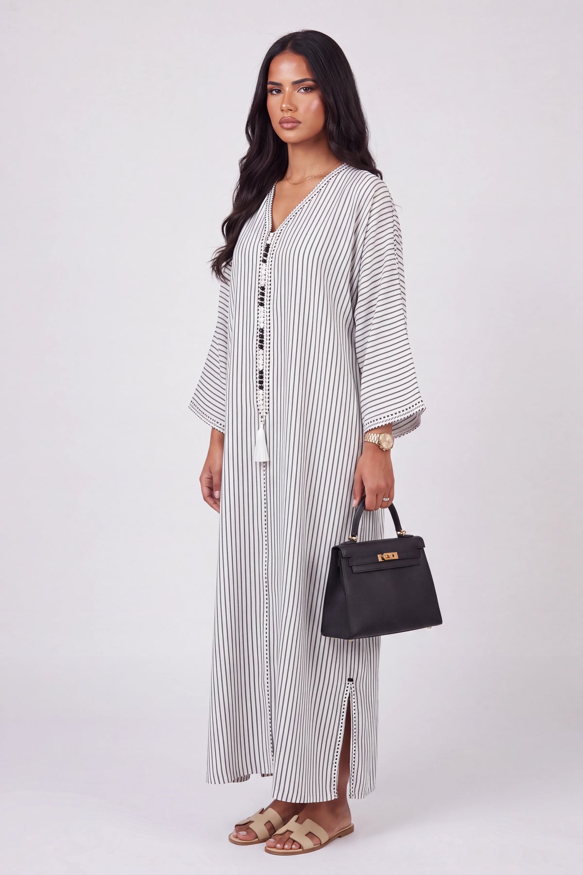 Gandoura Summer Souk Noir