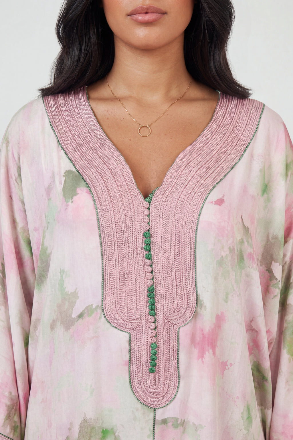 Gandoura Aquarelle Rose