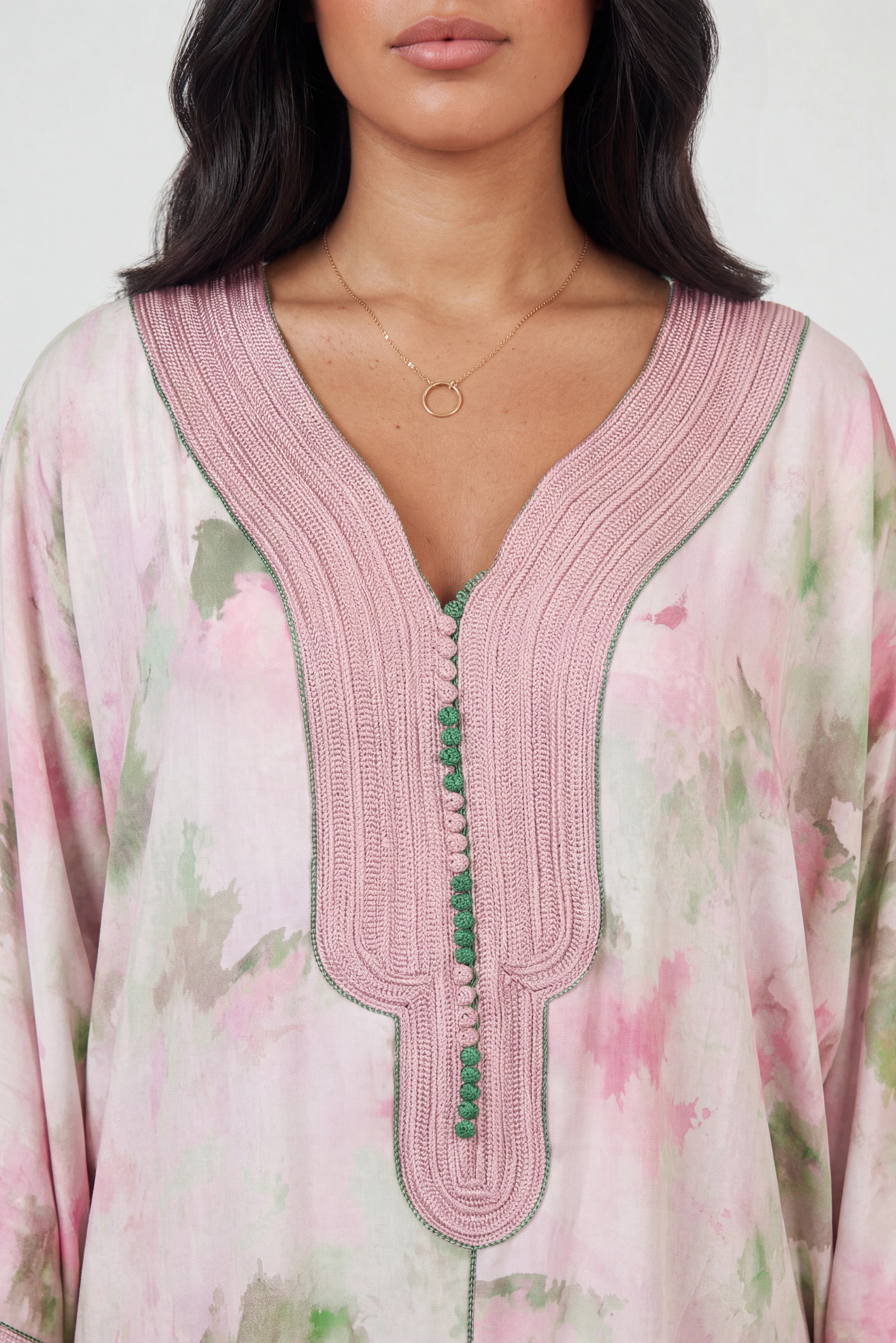 Gandoura Aquarelle Rose