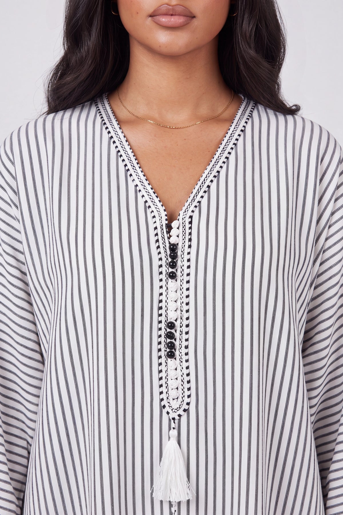Gandoura Summer Souk Noir