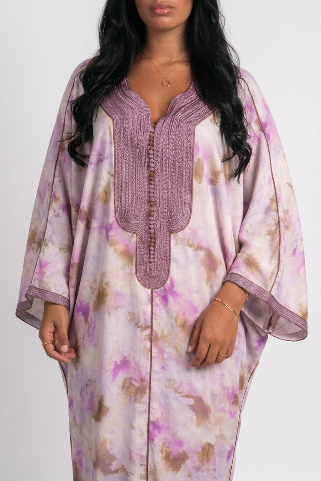 Gandoura Aquarelle Lilas