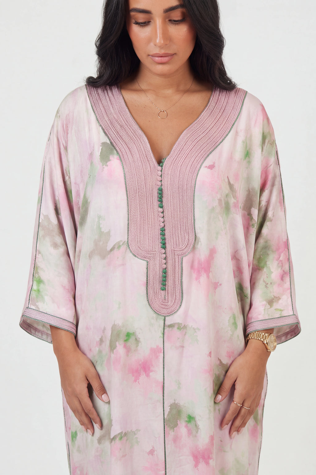 Gandoura Aquarelle Rose