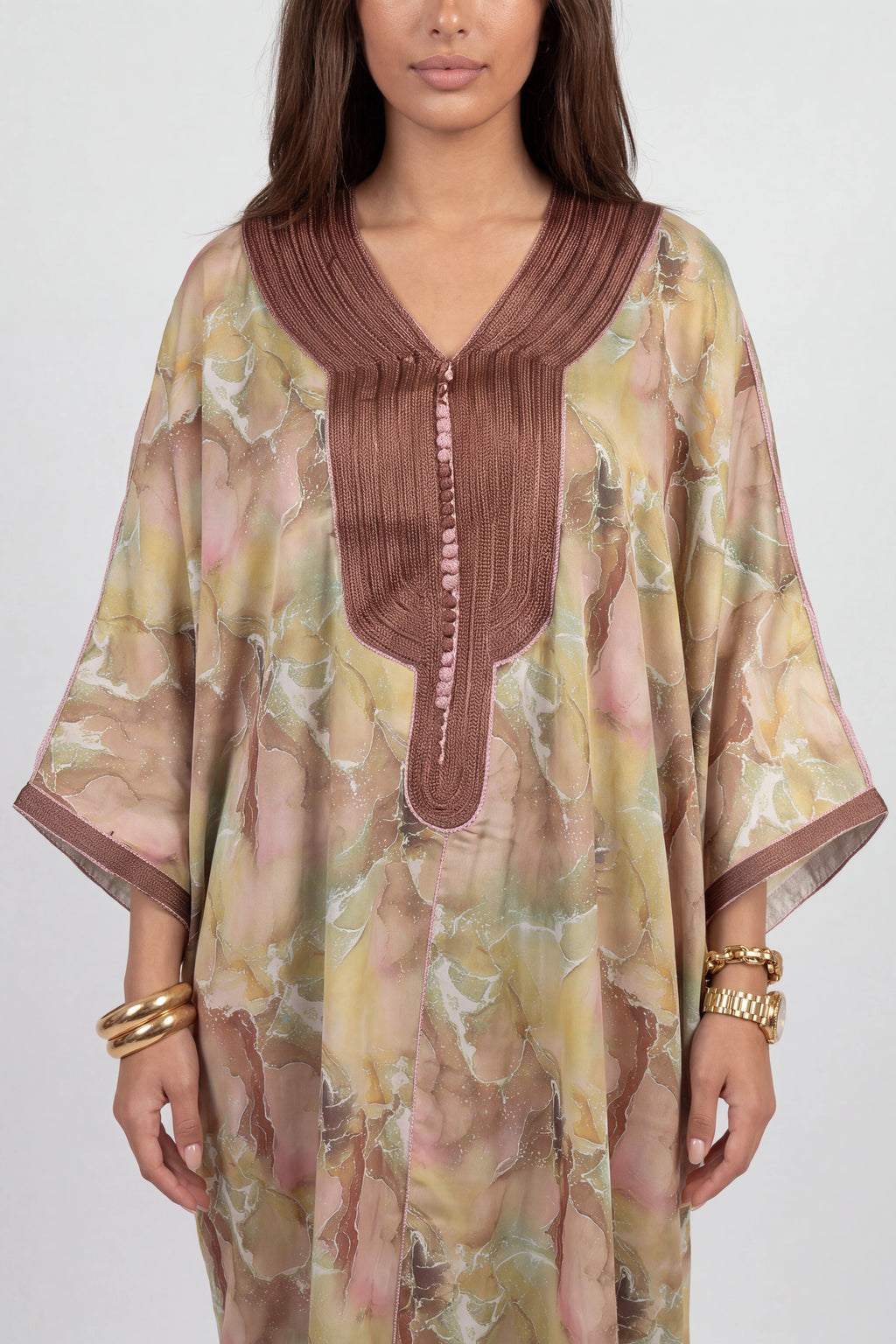 Gandoura Aquarelle Sable