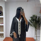 Gandoura noire petit pois
