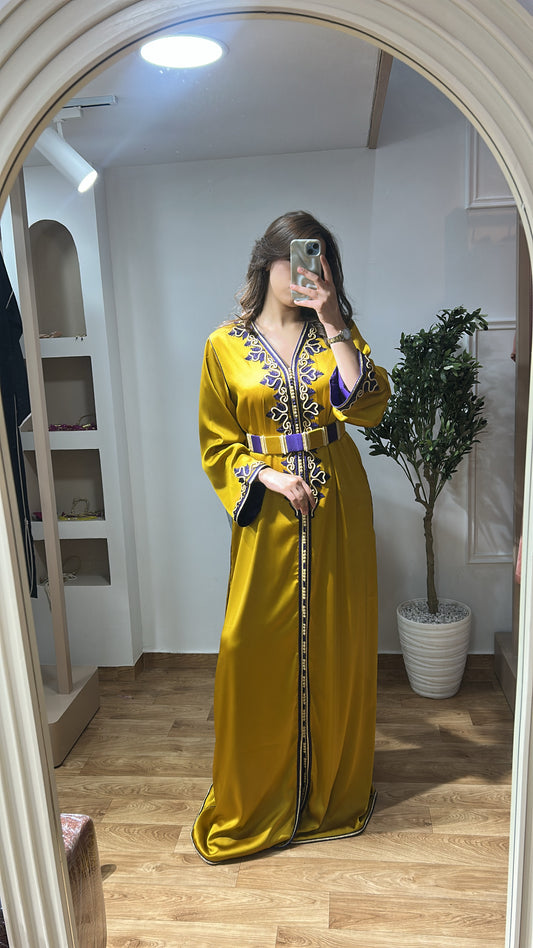 Caftan jaune