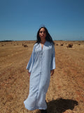 Gandoura Lin Bleue