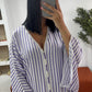 Gandoura Summer souk violet
