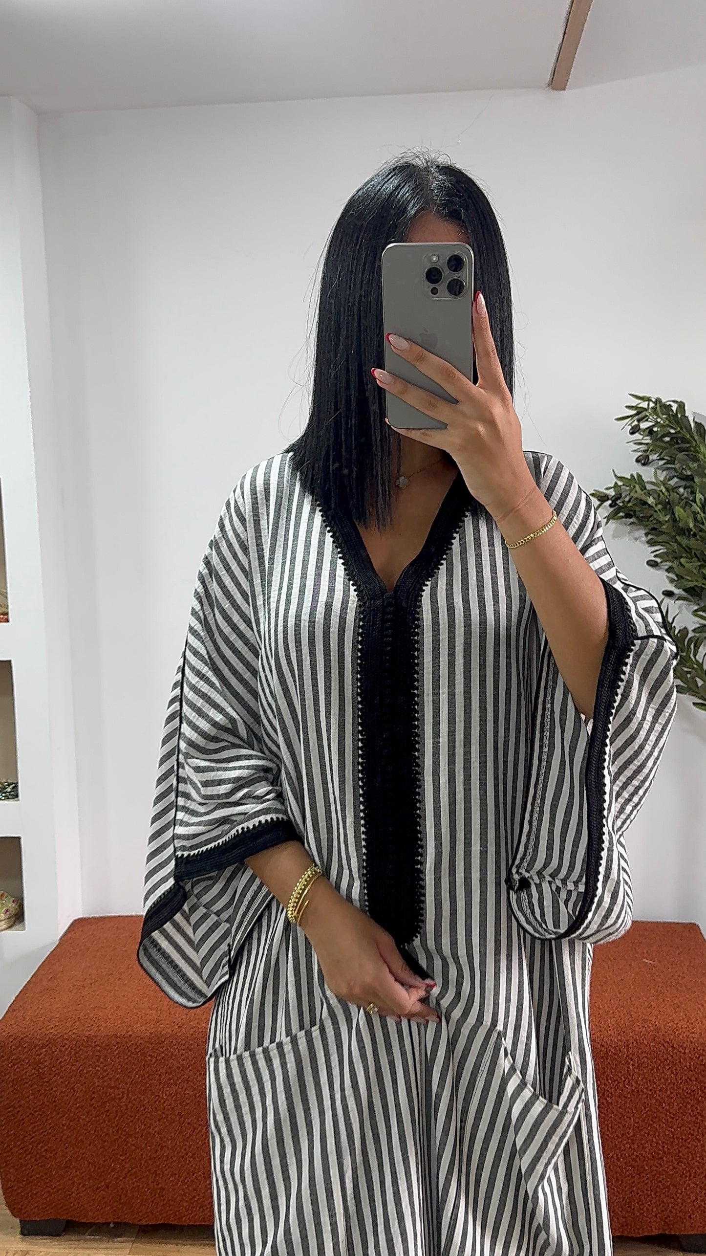 Gandoura Summer sfifa noir