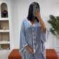 Gandoura Summer souk bleue