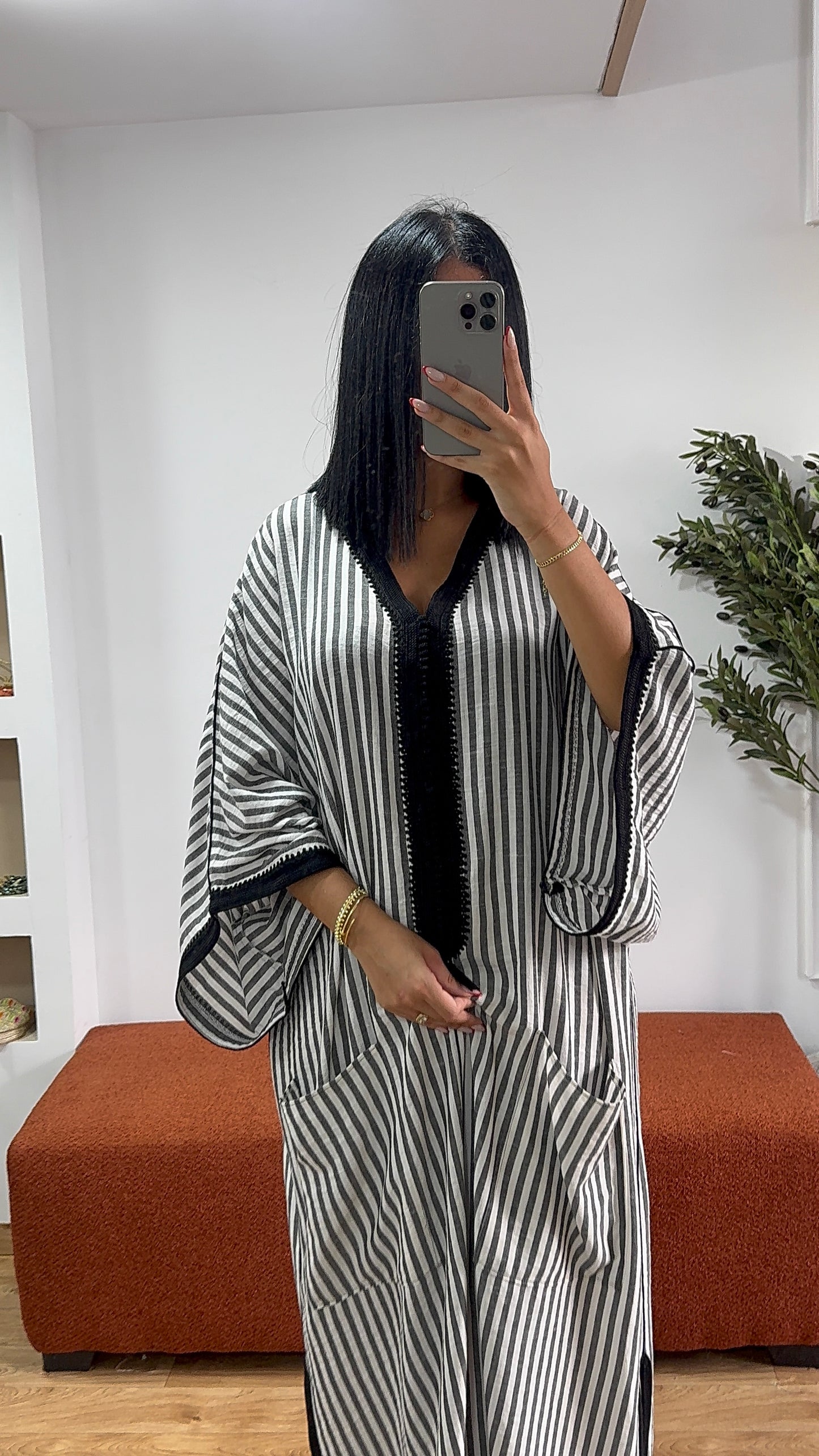 Gandoura Summer sfifa noir