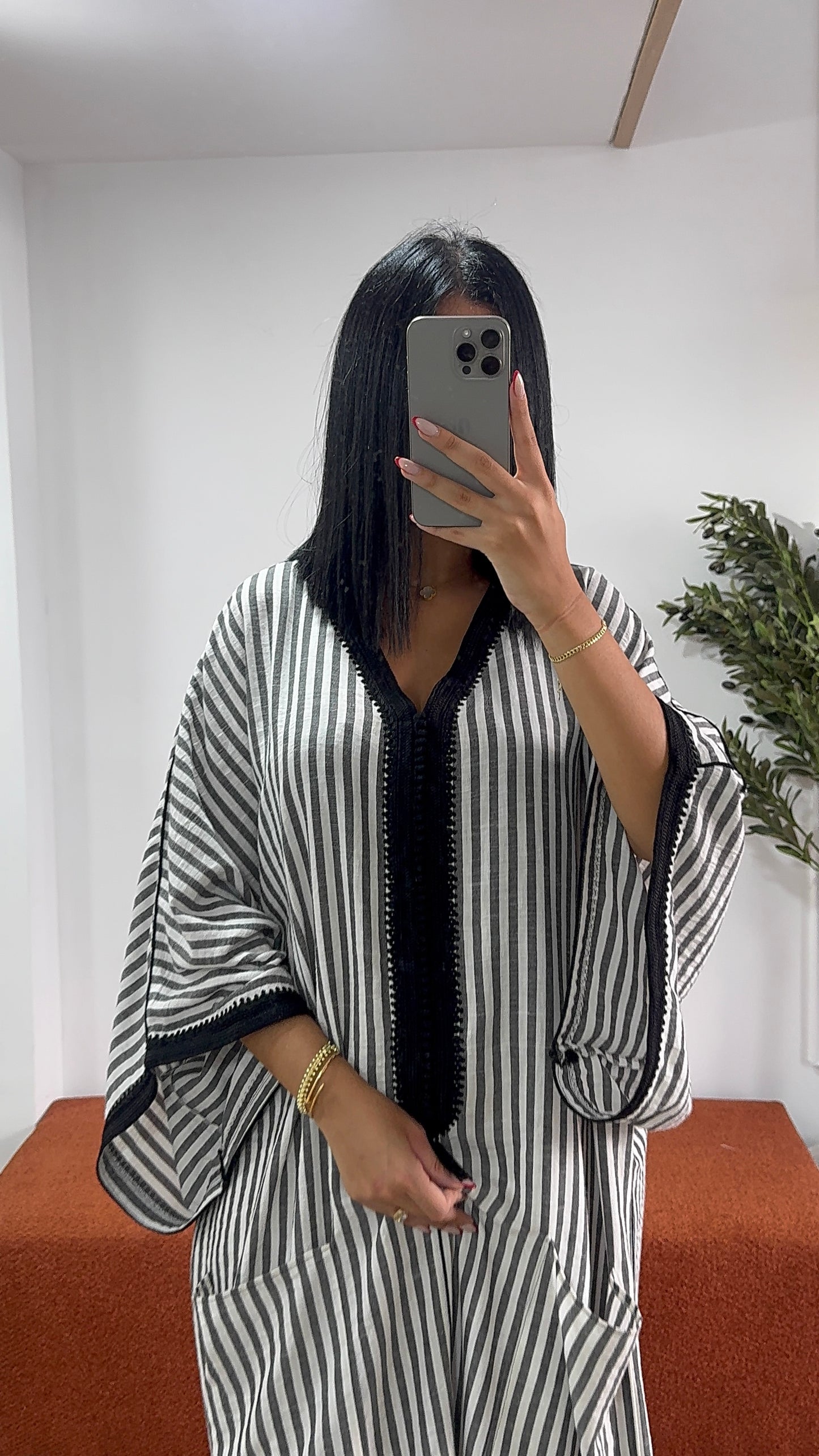 Gandoura Summer sfifa noir