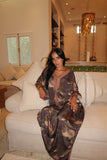 Gandoura Farah marron