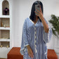 Gandoura Summer souk bleue