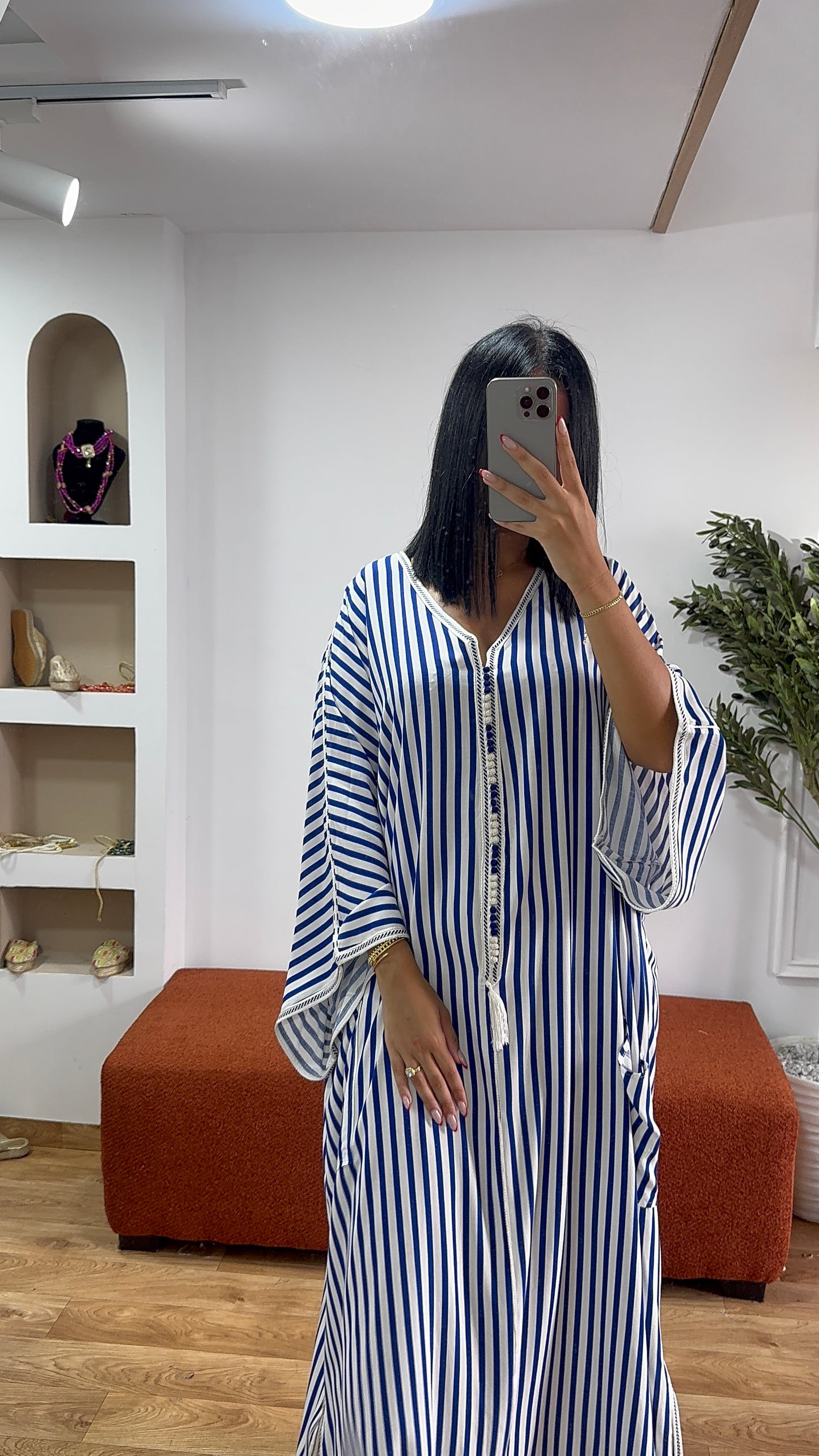 Gandoura Summer souk bleue