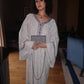 Gandoura tweed bleu