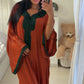 Gandoura sensoule orange