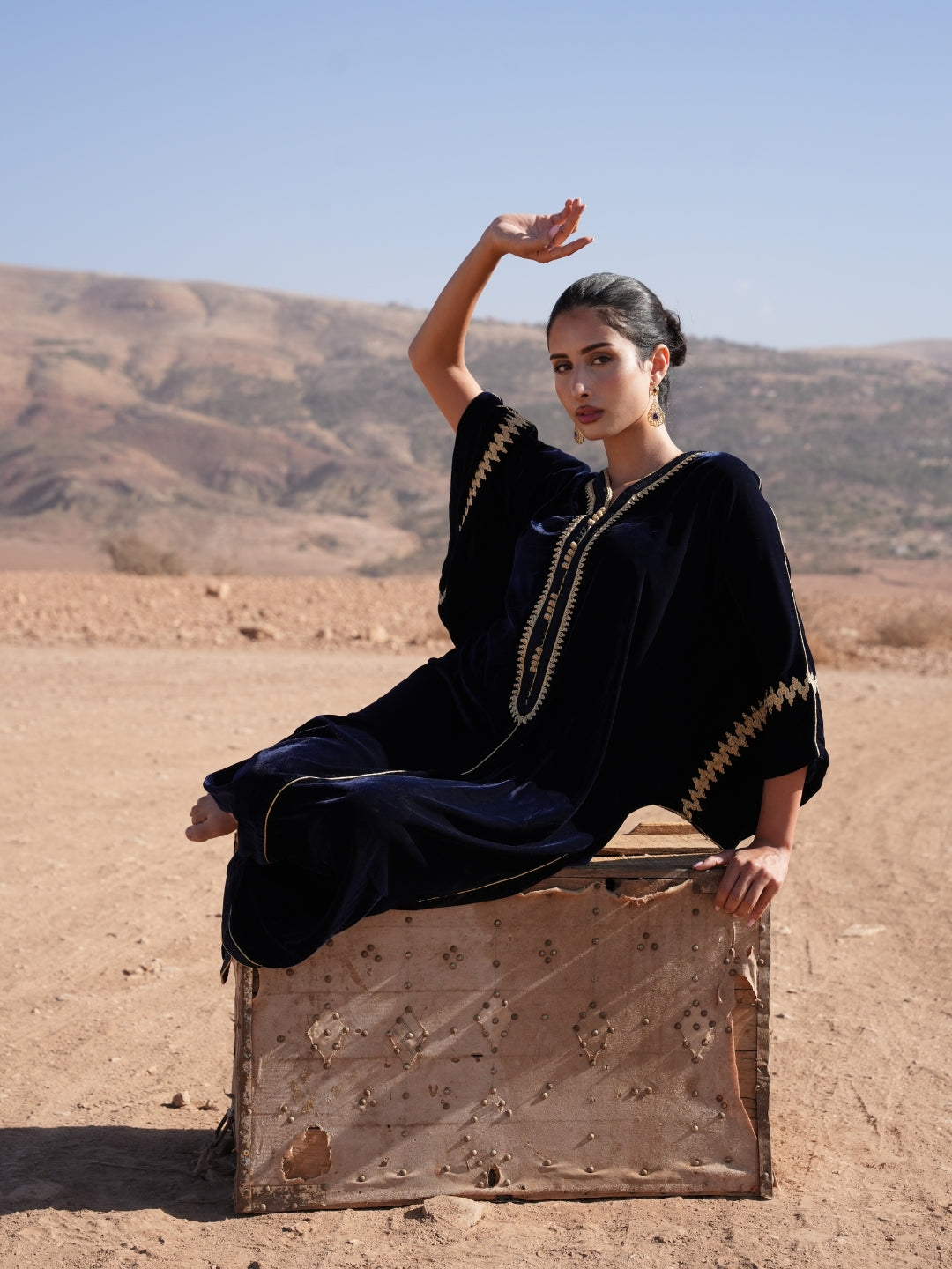 Gandoura velours