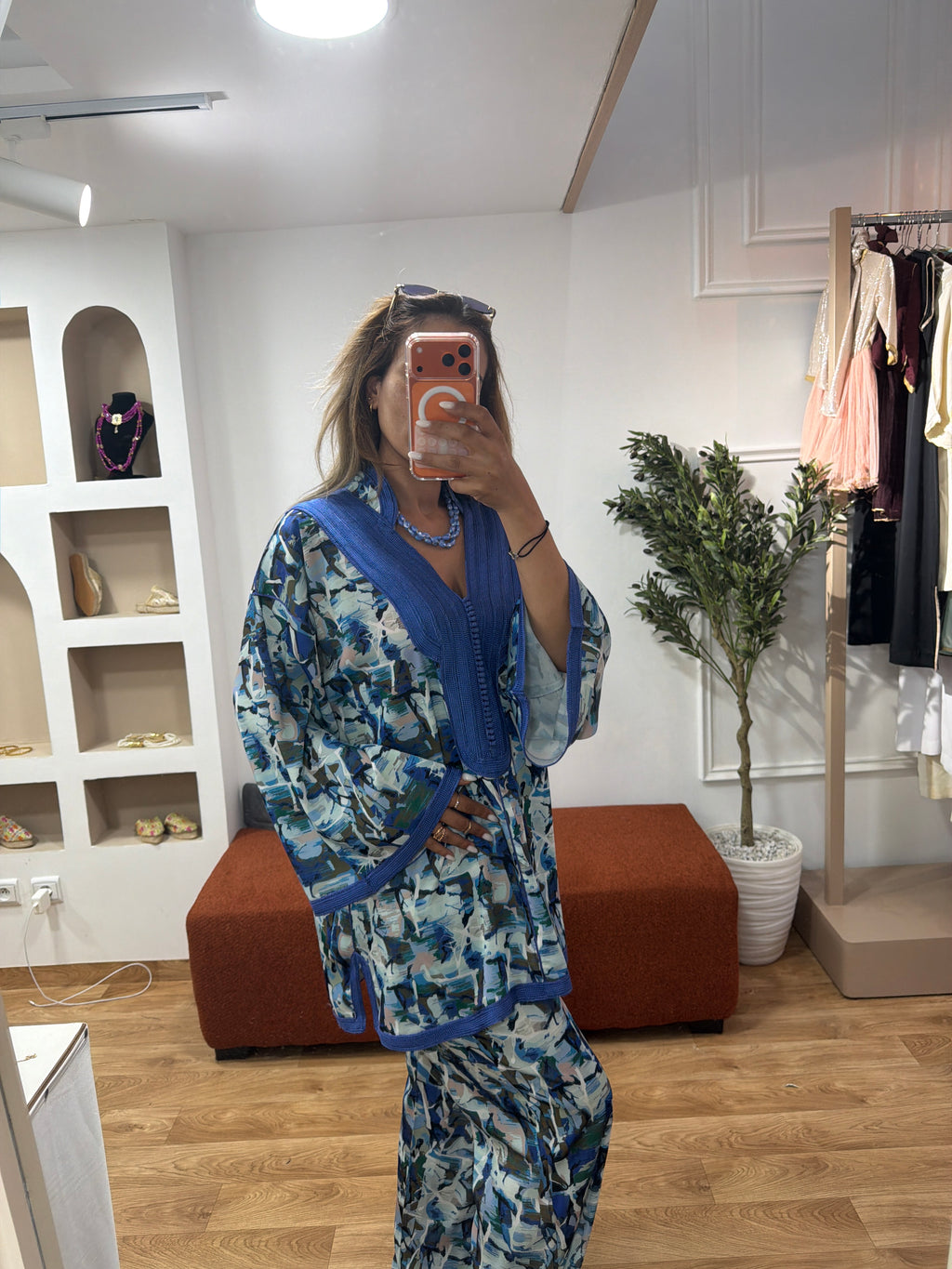 Jabador Satin Bleue
