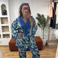 Ensemble Jabador satin bleu ciel