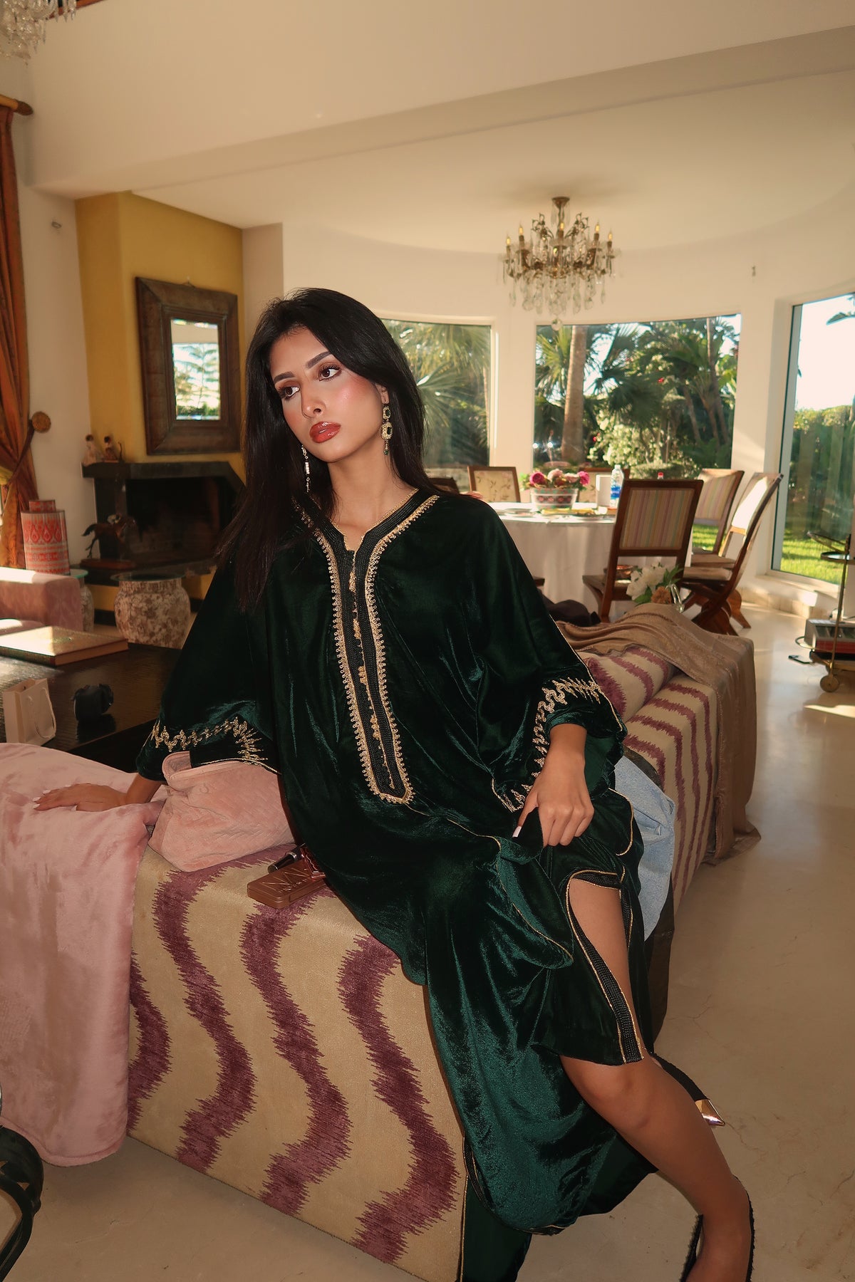 Gandoura velours