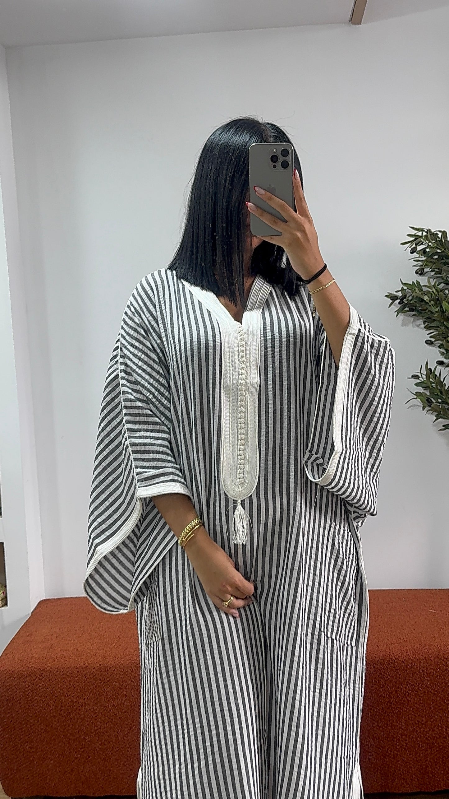 Gandoura Summer sfifa blanche