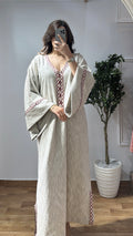 Gandoura Tweed rouge