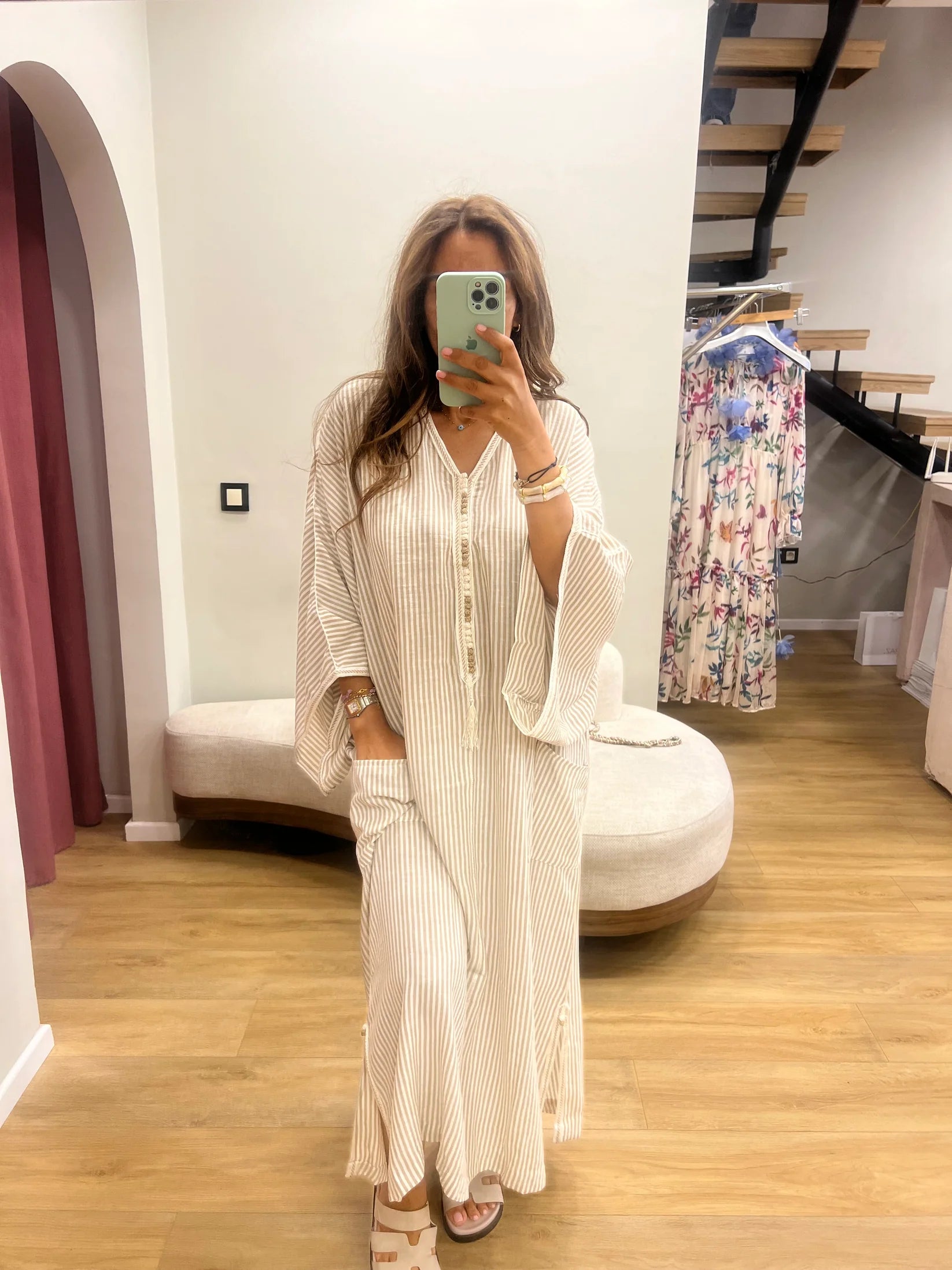 Gandoura Summer Souk Beige