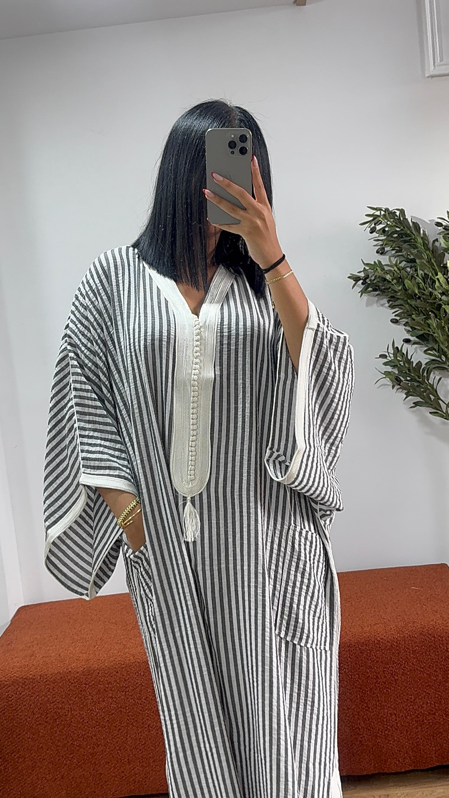 Gandoura Summer sfifa blanche