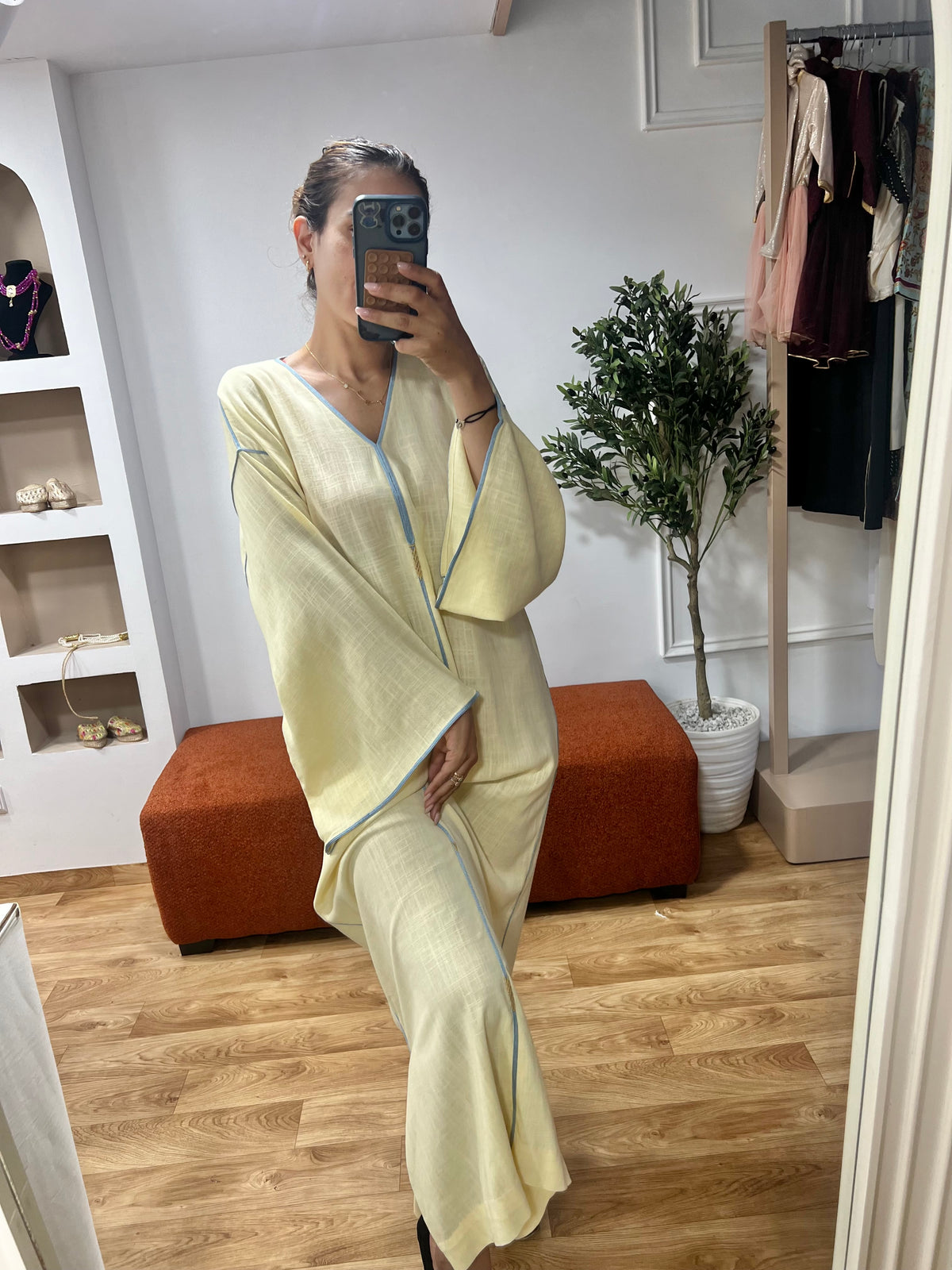 Gandoura Hafssa Jaune