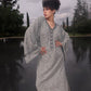 Gandoura tweed vert
